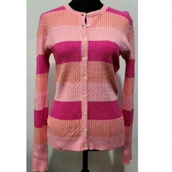 Lilly Pulitzer Women’s Cable Knit Cardigan Sweater - Picture 1 of 4